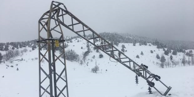 Kahramanmaraş'ın Göksun ilçesine elektrik verildi