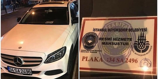 İBB'nin ultra lüks zabıta aracı görüntülendi