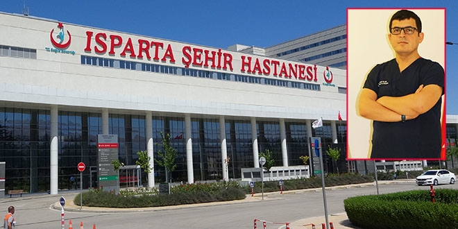 Isparta'da doktoru darp eden şahıs serbest kaldı