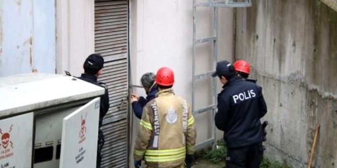 İstanbul'da ilginç olay! Trafo'da 2 gün mahsur kaldı