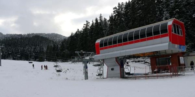 Ilgaz'da yeterli kar yağmadı, sezon açılmadı