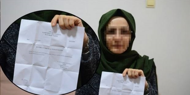 Ehliyetini yenilerken evli olduğunu öğrenen kadının mağduriyeti giderildi