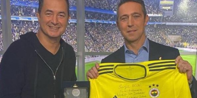 Fenerbahçe Başkanı Ali Koç'tan Acun Ilıcalı'ya jest!