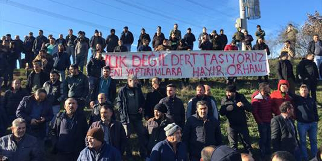 Nakliyeciler, taşımacılıktaki uygulamaları protesto etti
