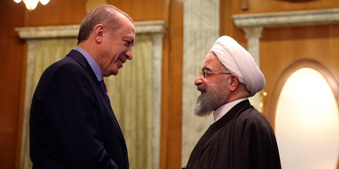 Erdoğan, İran Cumhurbaşkanı Ruhani ile görüştü