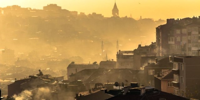 İstanbul'un havasını solumak 16 paket sigara içmeye bedel