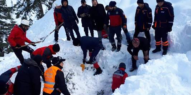 Adana'da çığda kaybolan işçinin cesedine ulaşıldı