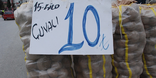 Kilosu 7 liradan 70 kuruşa düştü
