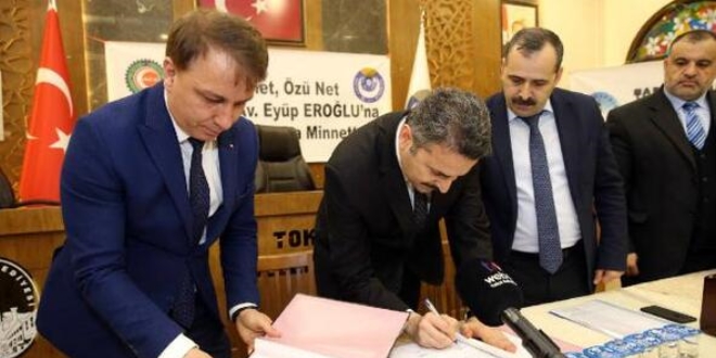 Tokat Belediyesi toplu iş sözleşmesi imzaladı