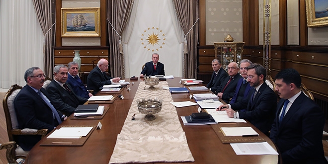 Yüksek İstişare Kurulu, Erdoğan başkanlığında toplandı