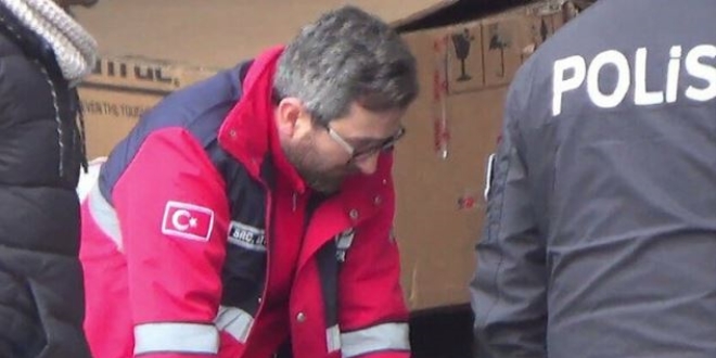 İhbara giden sağlık ekibi şok geçirdi