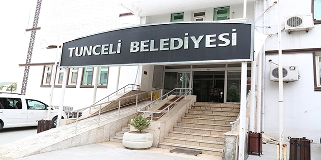 Tunceli Belediyesi'nde ii maalarna haciz