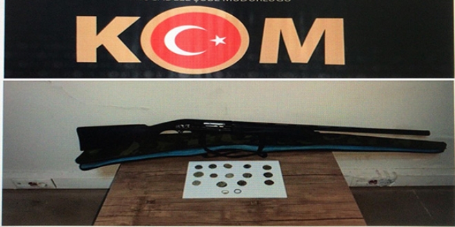 Yozgat'ta 16 parça tarihi eser ele geçirildi
