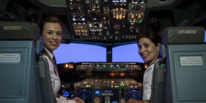 THY, kadın pilot sayısında 211 ile tarihi rekor kırdı