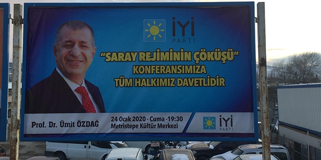 İYİ Parti'nin konferans afişlerine suç duyurusu