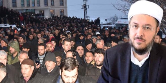 Bitlis'li kanaat önderinin cenazesine 10 binler katıldı