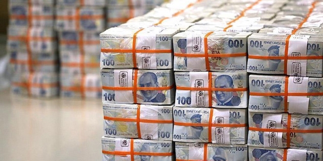 Hazinenin borcu 1 trilyon 328,8 milyar lira