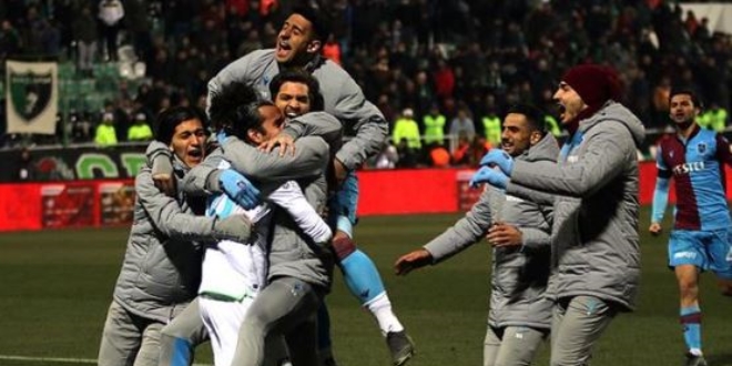Trabzonspor kupada çeyrek finale adını yazdırdı
