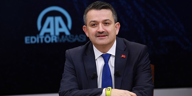 Bakan Pakdemirli AA Editör Masası'na konuk olacak