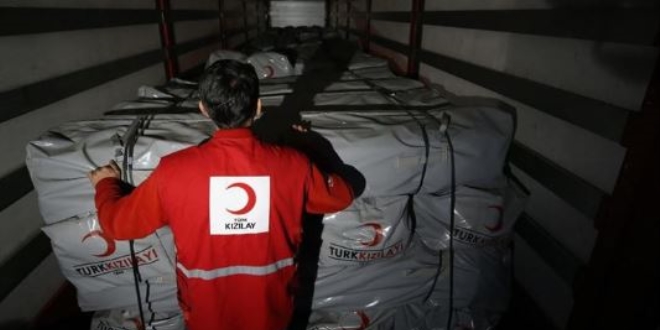 Kızılay, depremzedeler için yardım kampanyası başlattı