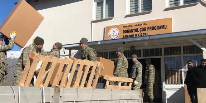 MSB, Elazığ depreminde yapılan çalışmaları paylaştı