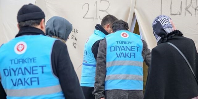 Diyanet'ten depremzedelere manevi destek