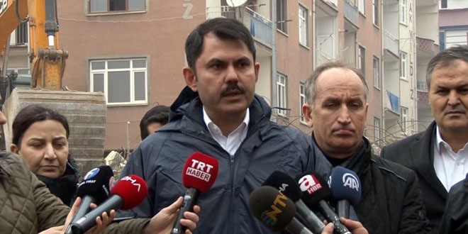 Bakan Kurum'dan 10 bin konut açıklaması
