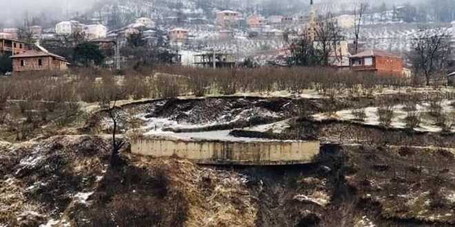 Ordu'da heyelan tehlikesi yaşayan evlere tahliye