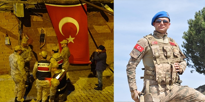 Şehit askerin acı haberi memleketi Tokat'a ulaştı