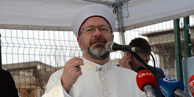 Erbaş: Kur'an kurslarımız, şeytandan korunmuş bölgelerdir