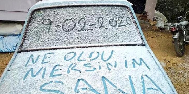 Bir şehirde kar sevinci... 5 yıl sonra yağdı