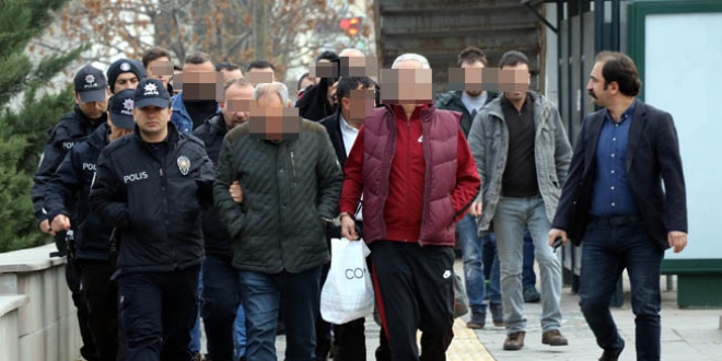 İhaleye fesat karıştırma operasyonu: 18 şüpheli yakalandı