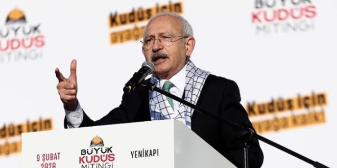 Kılıçdaroğlu: Sözde barış planı yüzyılın Haçlı zihniyetidir