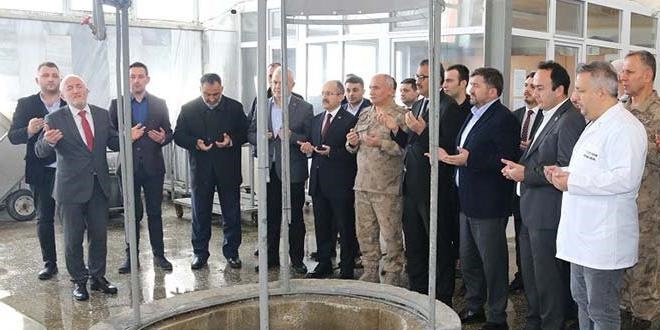 Valilik felaketlere karşı kurban kestirdi
