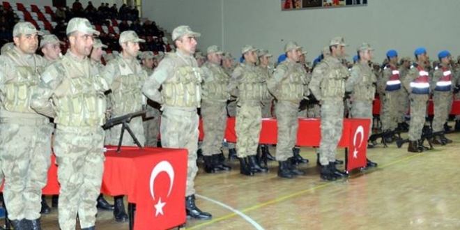 Muş'ta 223 güvenlik korucusu göreve başladı