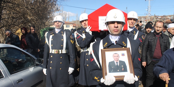 Kazada hayatını kaybeden uzman çavuş toprağa verildi