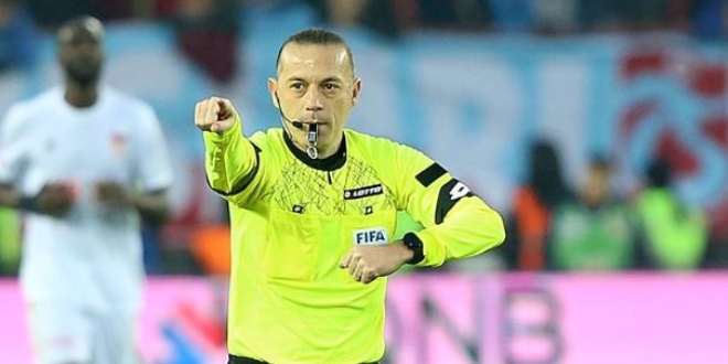 UEFA'dan Cüneyt Çakır'a Şampiyonlar Ligi'nde görev