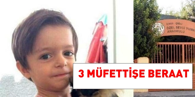 Alperen'in ölümü davasında, 3 Maarif Müfettişine beraat!