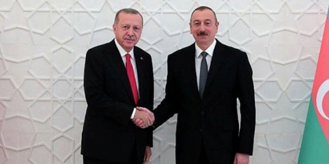 Aliyev'den Erdoğan'a deprem dolayısıyla taziye mesajı