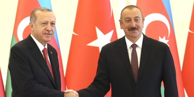Cumhurbaşkanı Erdoğan Azerbaycan'dan ayrıldı