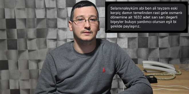 Akılalmaz yöntem! 'Altın bulduk, beraber değerlendirelim'