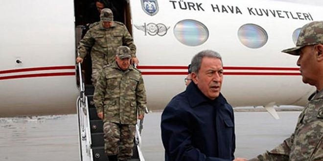 Bakan Akar sınırın sıfır noktasında
