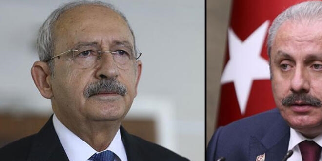 Kılıçdaroğlu, TBMM Başkanı Şentop ile telefonla görüştü