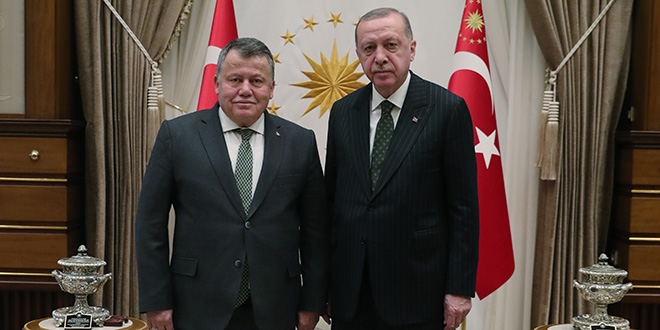 Yargıtay Başkanı'ndan Erdoğan'a veda ziyareti