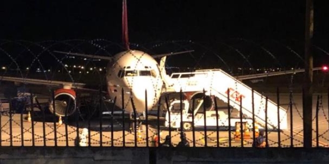 Bağdat'tan gelen yolcular Ankara'da karantinaya alındı