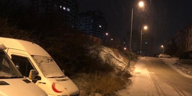 Başkent'te Mart ayında kar yağışı