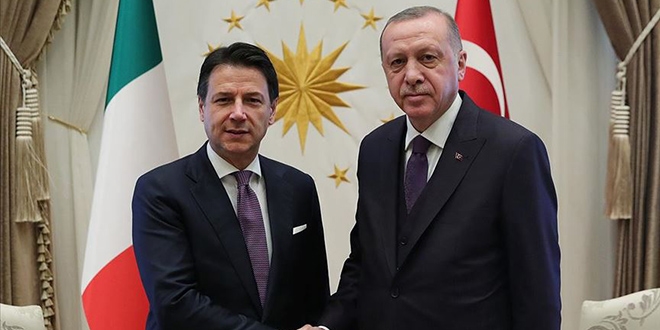Erdoğan, İtalya Başbakanı ile telefonda görüştü