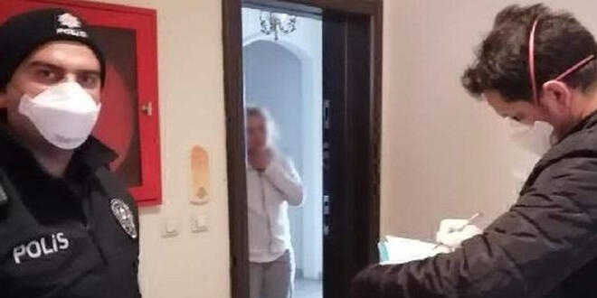 Yurt dışından gelenlerin evde olup olmadıkları kontrol ediliyor