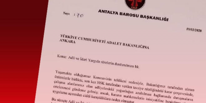 74 barodan Adalet Bakanlığı'na ortak başvuru