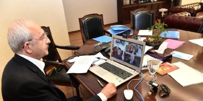 Kldarolu, belediye bakanlaryla 'Kovid-19' toplants yapt